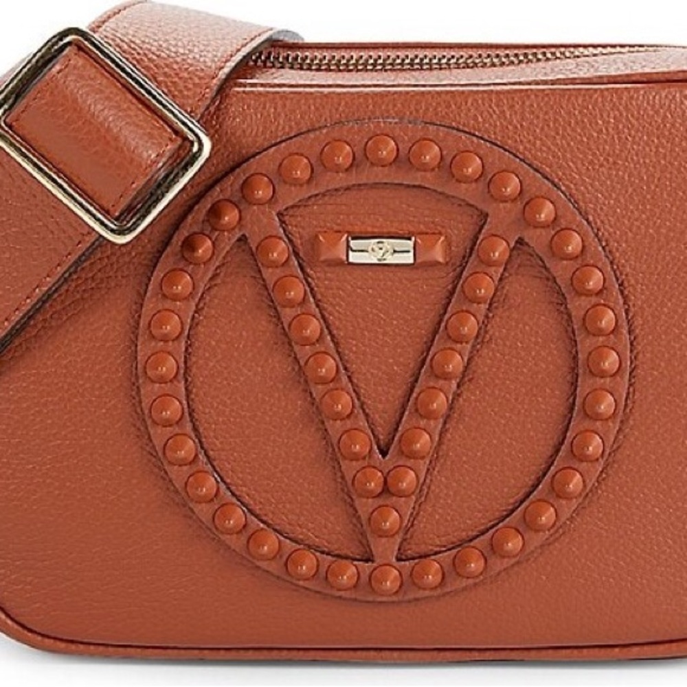 Valentino Women's Brown Leather Crossbody Bag